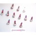 3 Sets jewel Bindis Body Jewelry crystals, diamante, jewels, doll nails art tattoos - 48 bindis