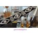 1 3/8" Black Velvet Trim Ribbon with gold hand embroidery Vestments Regal Military Renaissance LOTR Evening wear VT102