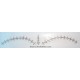 Glittering Silver Peer Bindis Set for entire Forehead Bollywood Glam Bellydancing Body Jewelry BB119