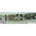 1" Champagne Copper Jacquard Floral Bridal Wedding Trim Lace Ribbon SCA Renaissance BT108