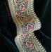 2 7/8" Wide Brocade Jacquard Embroidered Trim Black Gold Red Elephants Peacocks Lace SCA Renaissance Bohemian Regal Royal TJ123 2 7/8" Wide Brocade Jacquard Embroidered Trim Black Gold Red Elephants Peacocks Lace SCA Renaissance Bohemian Regal Royal TJ123