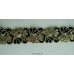 Jeweled Embroidered Hand Worked Cut-work Trim Lace Ribbon 1 7/8" Wide Regal SCA Renaissance LOTR Bollywood Wedding Sari Border Royal Costume JT101 Jeweled Embroidered Hand Worked Cut-work Trim Lace Ribbon 1 7/8" Wide Regal SCA Renaissance LOTR Bollywood Wedding Sari Border Royal Costume JT101