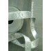 7/8" Metallic Silver Jacquard Embroidered Bridal Trim Lace Ribbon Sari Border LOTR Renaissance SCA BT118