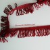 Red Chainette Fringe Tassel Loop Braid Trim 1 1/2" (40mm) Dancewear Apparel Costume Home Decor Curtains Cushions Lampshade FT106 Red Chainette Fringe Tassel Loop Braid Trim 1 1/2" (40mm) Dancewear Apparel Costume Home Decor Curtains Cushions Lampshade FT106