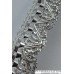 1/2" Metallic Silver Bridal Wedding Trim Lace SCA Renaissance LARP TS102