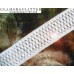 1 1/2" Wide White Crochet Cotton Soft Delicate Lace Trim TW102